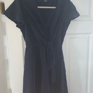 Navy Blue Skater dress